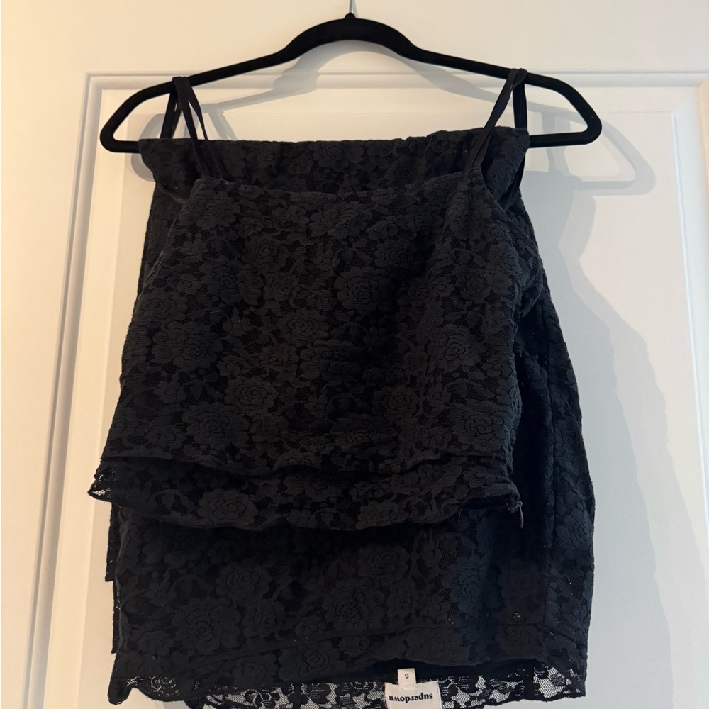 Superdown Amalie Skirt Set Black - Picture 4 of 4
